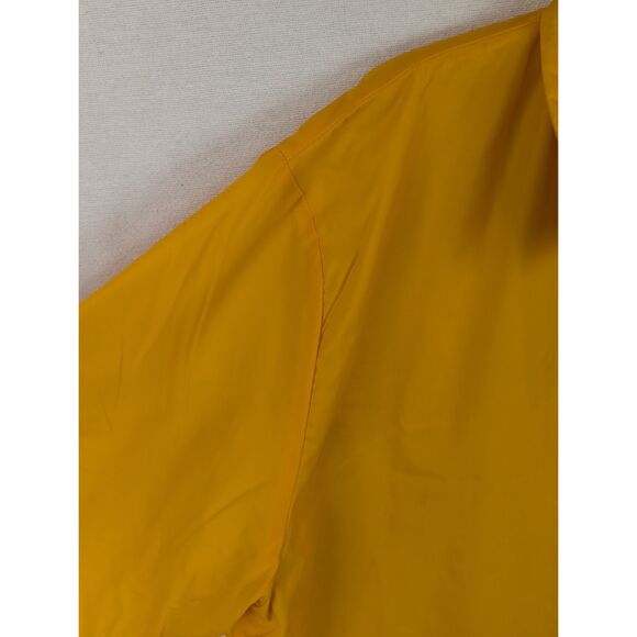 Vintage Birdie Jacket Snap Button Up w/ Drawstring Yellow Men's Size Large - Picture 7 of 14